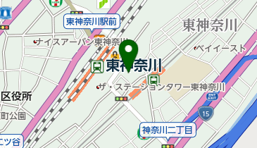 立呑み龍馬 東神奈川店の地図画像