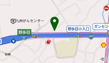こまどりうどん 野多目店の地図画像