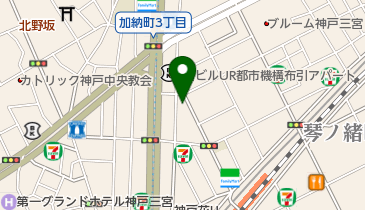 Food Bar 新大陸の地図画像