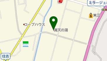 食事処満天星の地図画像