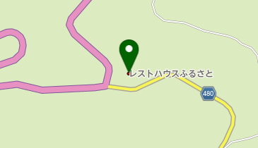 レストハウスふるさとの地図画像