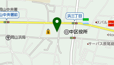 日替わり定食 ふじやの地図画像