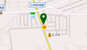 やきとり 風の地図画像