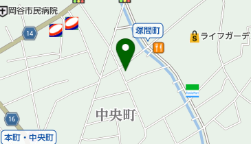 晴山堂茶寮の地図画像