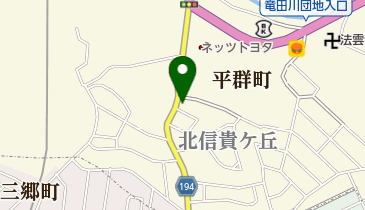 ノン樹の地図画像