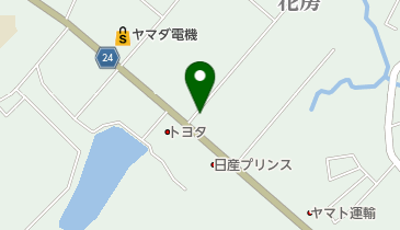 石臼挽きそば ふくみの地図画像