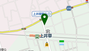 キッチン南海 上井草店の地図画像