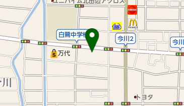 手打ちうどん 西村の地図画像