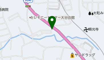 情熱うどん伊和正の地図画像