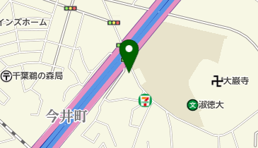 千葉大巌寺 やぶ久の地図画像