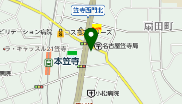 鳥辰の地図画像