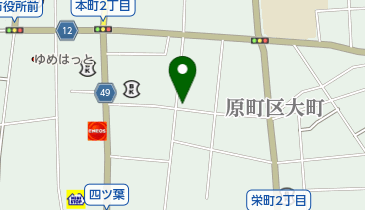 新月の地図画像