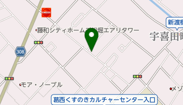 かあちゃん餃子の地図画像