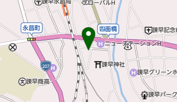 TRATTORIA Aglioの地図画像