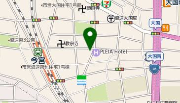 大井の地図画像