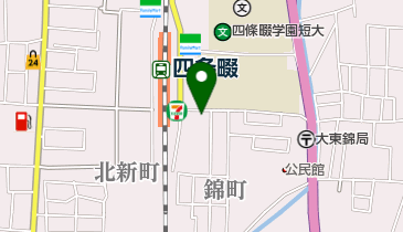 大東飯店の地図画像