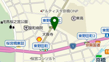 随心亭の地図画像