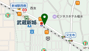 上海小吃 大勝の地図画像