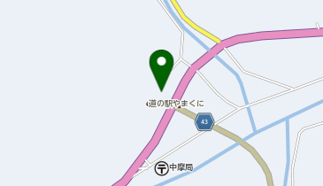 道の駅やまくに 練練庵の地図画像