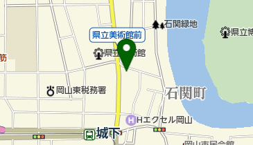 コーヒー亭 石関店の地図画像