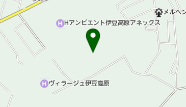 エクシブ伊豆 南欧料理 ラペールの地図画像