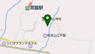 筑波山 杉本屋の地図画像