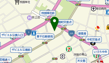 花のれんの地図画像