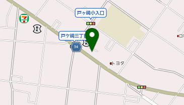 Atelier Dasha 戸ヶ崎店の地図画像