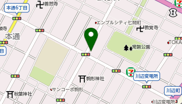 ベーカリーメルヘンの地図画像