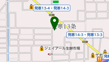 西厨房の地図画像