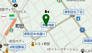 緑山の地図画像