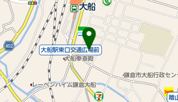 大船チャンプルの地図画像