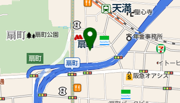 上谷商店の地図画像