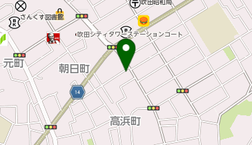 Pine Villageの地図画像