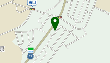 麺龍伝説 我流家 赤の地図画像