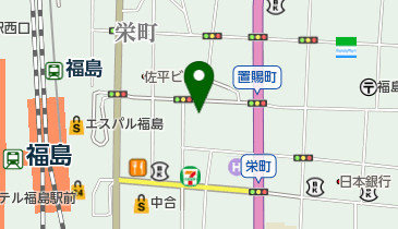 ホンキートンクの地図画像
