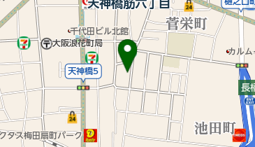 ダイワ食堂 天五店の地図画像