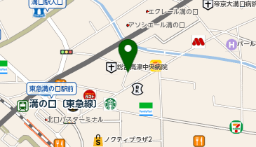 焼肉&times;ホルモン 溝の口 ひゃくてんの地図画像