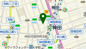 神田 カミヤの地図画像
