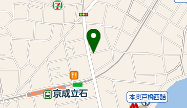 沖味亭の地図画像