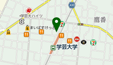 やぶそばの地図画像