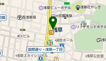 立ち飲み屋 大瀧の地図画像