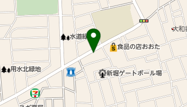 武蔵野うどん工房 庵の地図画像