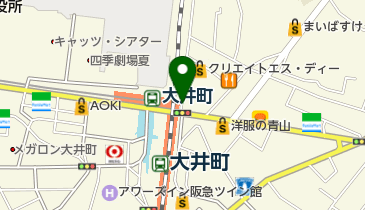 AWAYAの地図画像