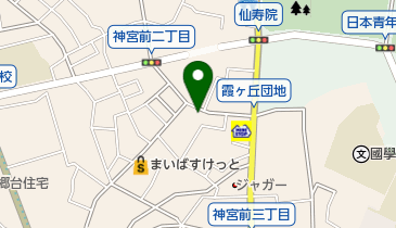 天然酵母パン トゥルナージュ 神宮前店の地図画像