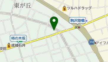 Quatre 柿の木坂 本店の地図画像