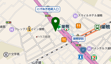 千成もなか本舗 巣鴨店の地図画像