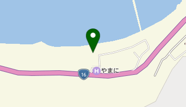 磯料理 旅館 やまにの地図画像