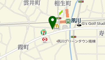 菓一條栄久堂吉宗の地図画像