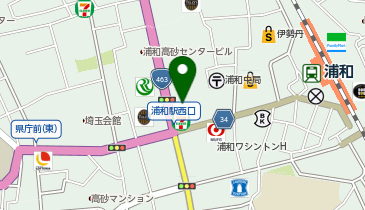 カフェ ベローチェ 浦和さくら草通り店の地図画像